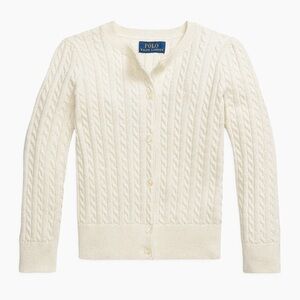 Ralph Lauren Ivory Cable Knit Sweater